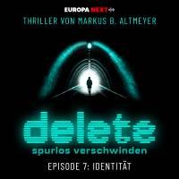 Cover Delete, Folge 7: Identität